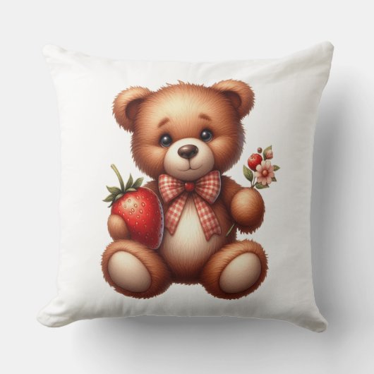 Teddybeer Kussen (Voorkant)