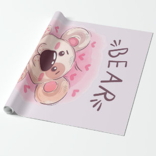 Teddybeer liefhebbers Cadeau voor kinderen Cadeaupapier