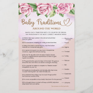 Teddybeer meisje baby shower Baby Tradities