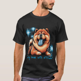 Teddybeer met houding! chow-chow t-shirt