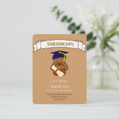 teddybeer met schaalverdeling kaart (Staand voorkant)