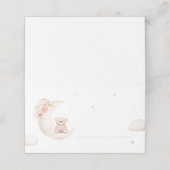 Teddybeer over de maan neutraal (Buitenkant ongevouwen)