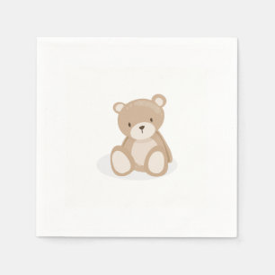Teddybeer picknick Papier Servet Beer Picknick