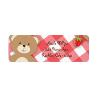 Teddybeer Picknick Zomer Verjaardagsfeest Uitnodig