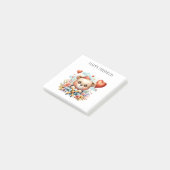 Teddybeer Piloot Verjaardag Post-it® Notes (Schuin)