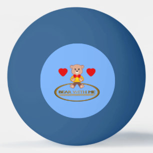 Teddybeer pingpongballen