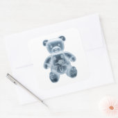 Teddybeer: RBT Vierkante Sticker (Envelop)