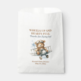 Teddybeer rolt harten vol bedankzakje