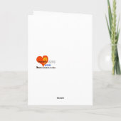 Teddybeer sociaal distantiëren Wenskaart Kaart (Achterkant)