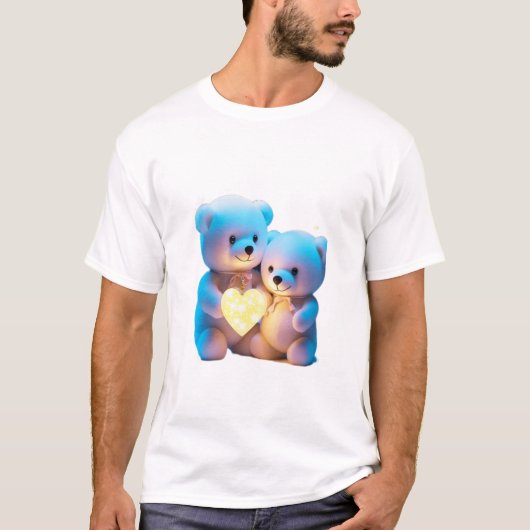 Teddybeer Tshirt man (Voorkant)