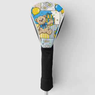 Teddybeer Tuintuinpatroon Daisy (4) Golfheadcover