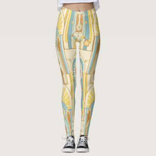 Teddybeer Tuintuinpatroon met Madeliefjes (6) Leggings