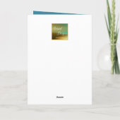 Teddybeer Valentijnskaart voor man Feestdagen Kaart (Achterkant)