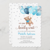 Teddybeer wacht nauwelijks op uitnodiging van Baby (Voorkant / Achterkant)