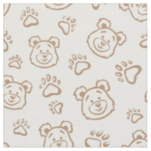 Teddybeerpoten Boho Jongen Baby Kinderen Neutraal Stof