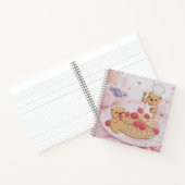 Teddyberen en wafels notitieboek (Binnen)