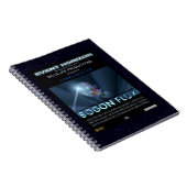 Teddyberen in de ruimte notitieboek (Rechterzijde)