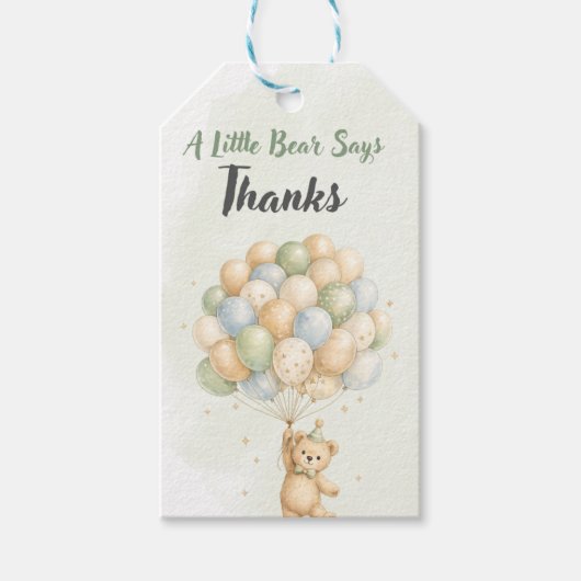 Teddycadeautag Cadeaulabel (Voorkant)
