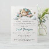 Teddychristoffel Bloemen Kaart (Staand voorkant)