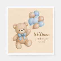 Teddys Beren Verjaardags Ballonnen Persoonlijke Na