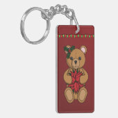 Teddy's Gift Acrylic Sleutelhanger (Voorkant Links)