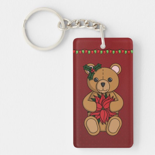 Teddy's Gift Acrylic Sleutelhanger (Voorkant)