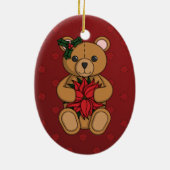 Teddy's Gift Ornament (Achterkant)
