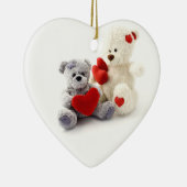 Teddys Hart Kerst Ornament (Rechts)