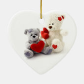 Teddys Hart Kerst Ornament (Achterkant)