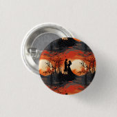 Teder Stel  Ronde Button 3,2 Cm (Voorkant /achterkant)