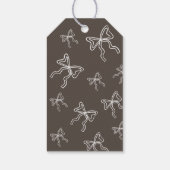 Tederbeer Baby Shower  Cadeaulabel (Achterkant)