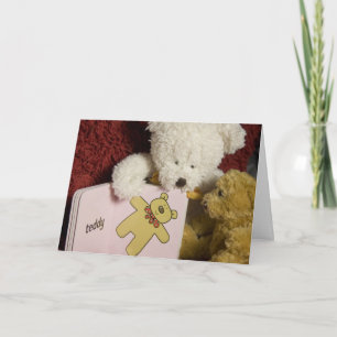 Ted's eerste boek ... poster kaart