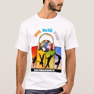 Teds Music World Logo T-shirt