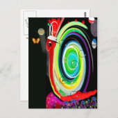 TedTheSnail Briefkaart (Voorkant / Achterkant)