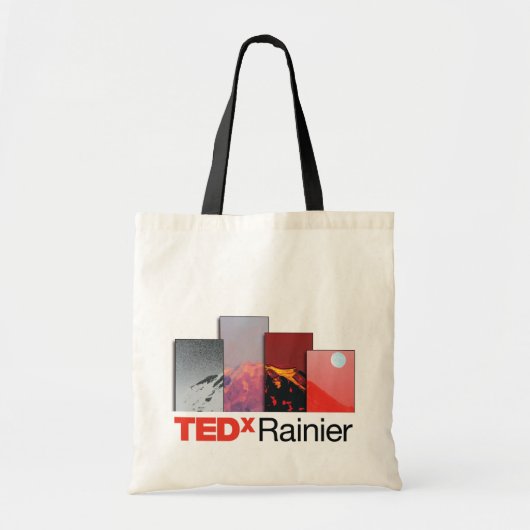 TEDx Rainier Canvas tas (Voorkant)