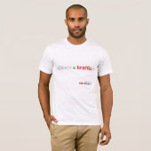 TEDx Rainier Mannen White T-shirt - Rick Steves (Voorkant volledig)