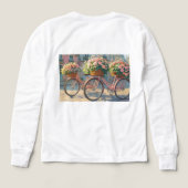 Tee à manches longues pour fille. (Motif verso)