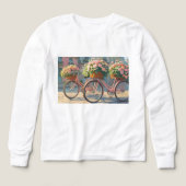 Tee à manches longues pour fille. (Motif recto)