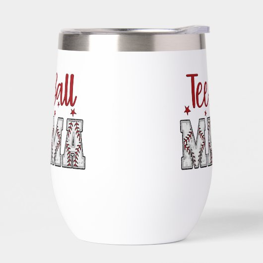 Tee-Ball Mama Baseball (Gauche)