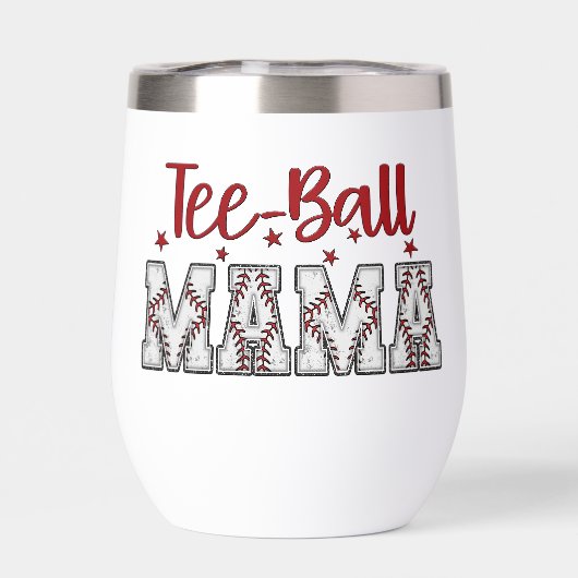Tee-Ball Mama Baseball (Arrière)