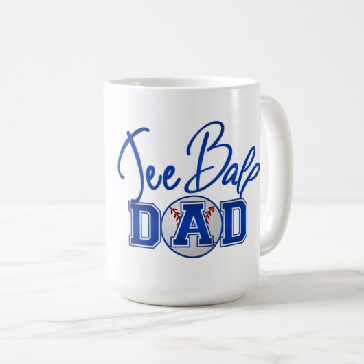 Tee Ball Papa - Mug Combo (Devant droit)