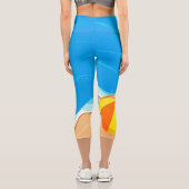 TEE Beach Born Capri Leggings (Verso)