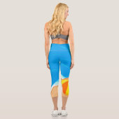 TEE Beach Born Capri Leggings (Verso)