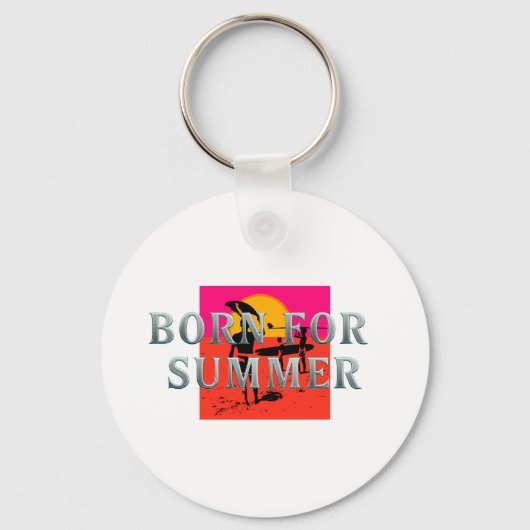 TEE Born for Summer Sleutelhanger (Voorkant)