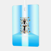 TEE chante fille chante métal ornement (Avant gauche)