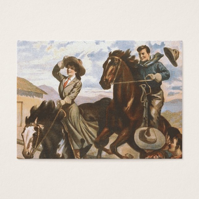 TEE Cowgirl Old School (Devant)