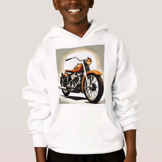 Tee de liberté de moto classique (Devant)