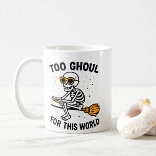 Tee griezelig voor deze wereld koffiemok