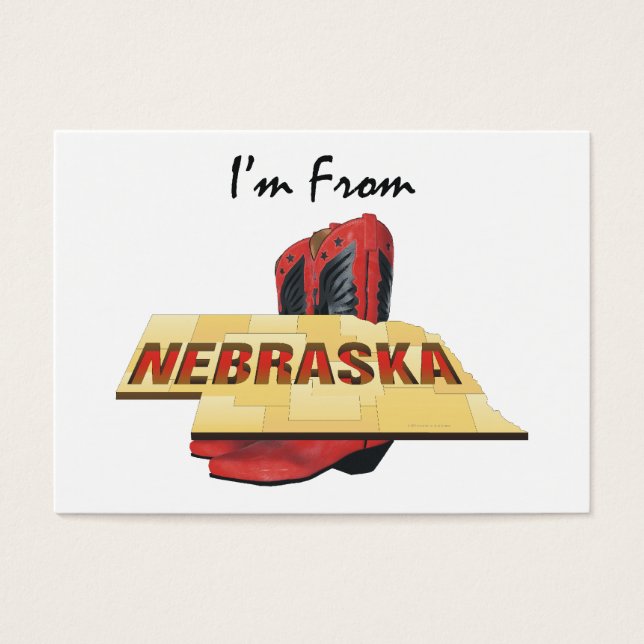 TEE Je viens du Nebraska (Devant)