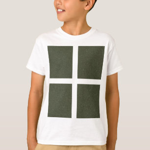 Tee moderne Moss Green Grid - T-shirt